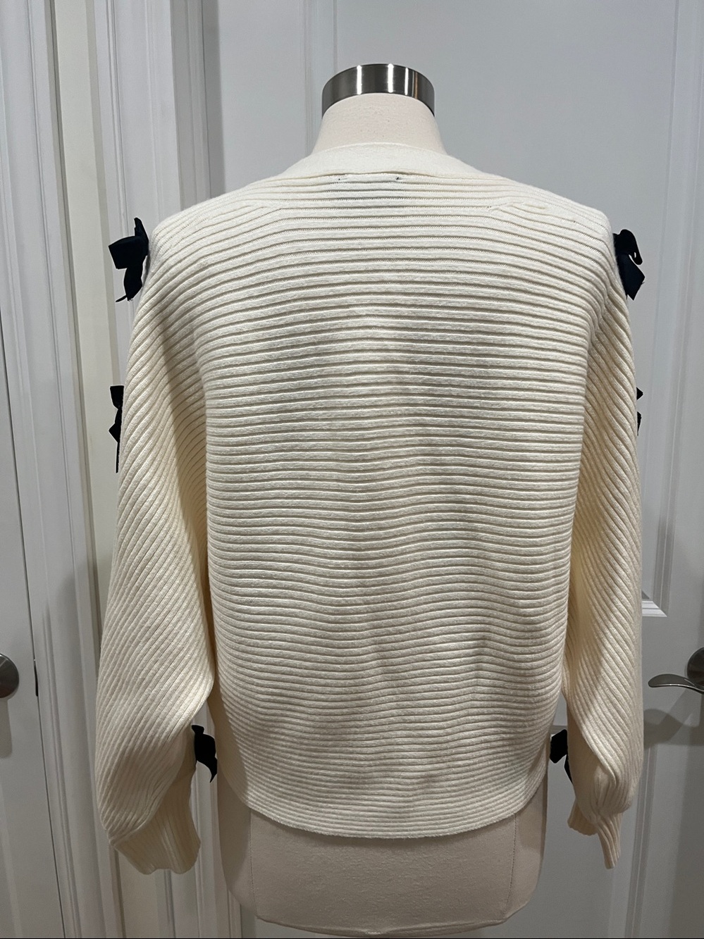 Vici Sweet Darling Bow Embellished Cardigan Sweater - Picture 7 of 16